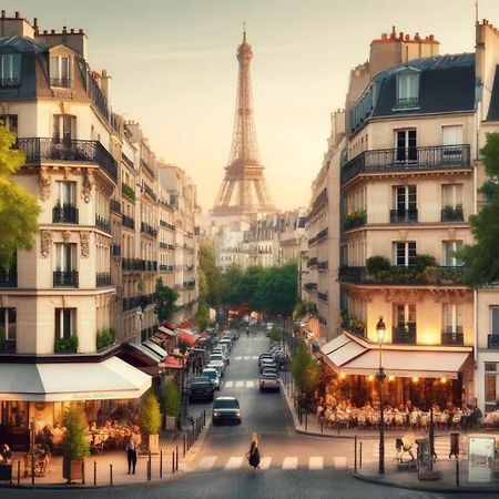 Central Paris 1Br Cozy Lägenhet Exteriör bild