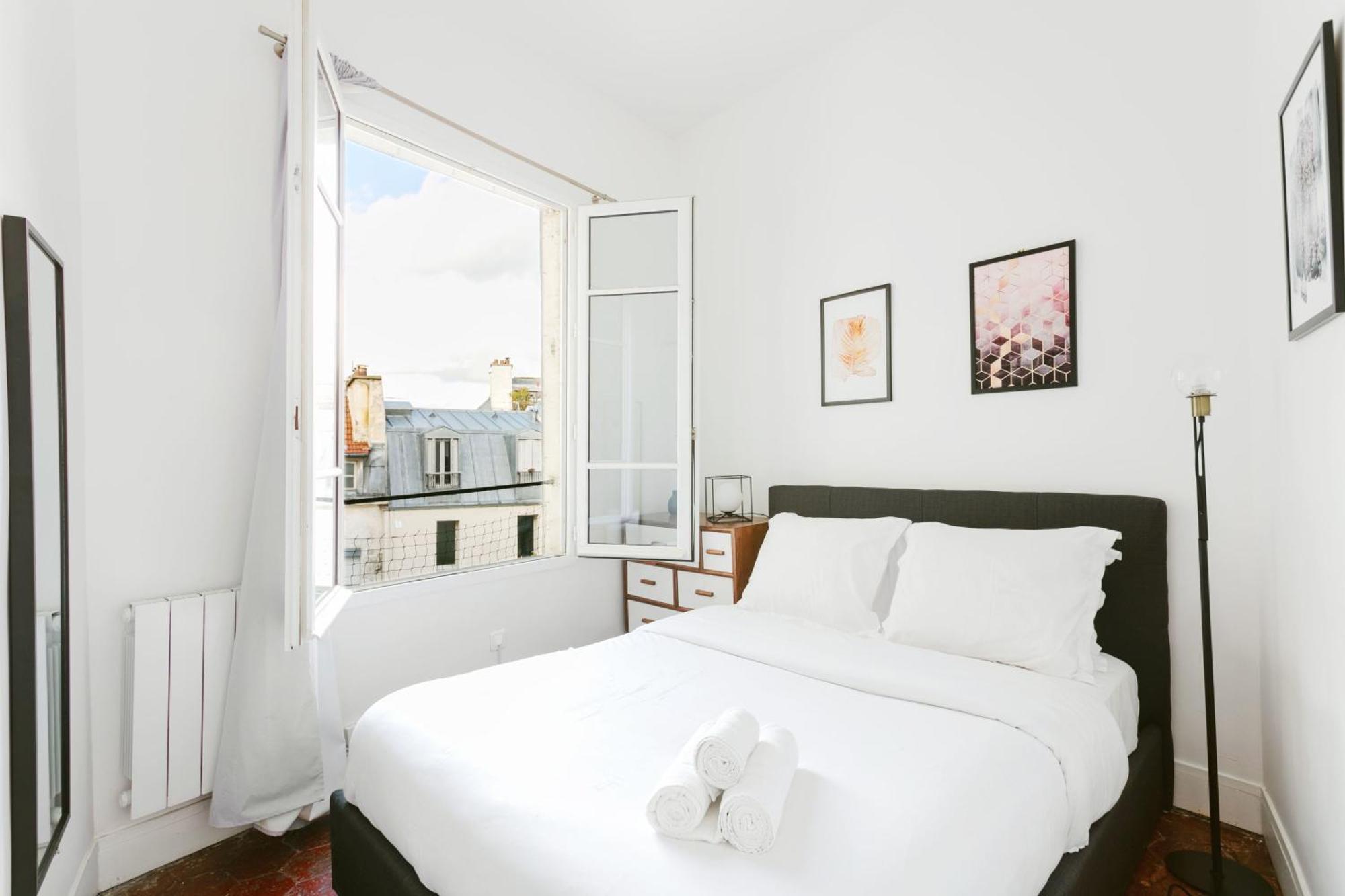 Central Paris 1Br Cozy Lägenhet Exteriör bild